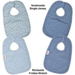 WOERNER, WÖRNER SÜDFROTTIER Druckknopflatz Wal blau 2er Pack
