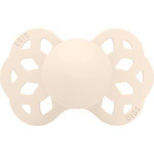 BIBS, 2er-Pack Infinity Schnuller Silikon, symetrisch, 0-6M