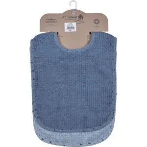 Wörner, 2er-Pack Lätzchen mit Druckknopf 26x40 cm