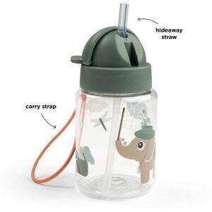 Done by Deer, Trinkflasche mit Strohhalm
