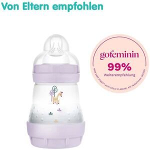 Mam, Babyflasche Easy Start matt, Anti-Kolik, 160 ml, ab 0M