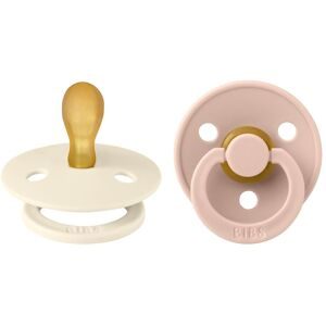 BIBS, 2er-Pack Colour Schnuller Latex, symetrisch, 0-6M