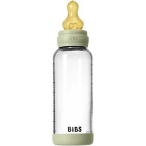 BIBS, Babyflasche aus Glas, 240 ml, 2M+