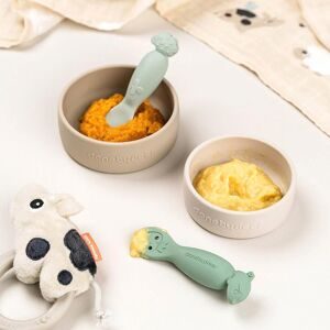 Done by Deer, 2er-Pack Babylöffel Tiny Farm