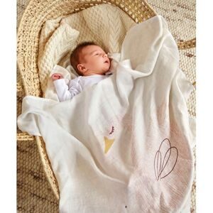 LÄSSIG, 3er-Pack Mullwindel Soft Swaddle L 80x80 cm