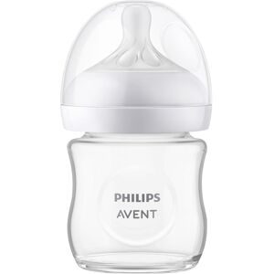 PHILIPS AVENT, Babyflasche Natural Response, Glas, 120ml, ab Geburt