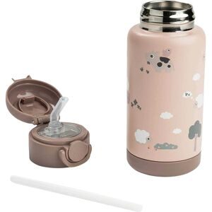 Done by Deer, Thermoflasche mit Strohhalm, 340ml