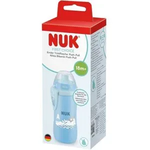 NUK, Trinkflasche Push-Pull First Choice, 300ml