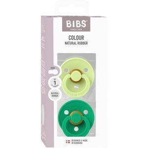 BIBS, 2er-Pack Polka Collection Schnuller Latex, 0-6M
