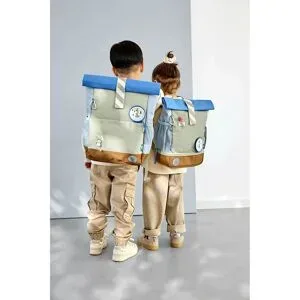 LÄSSIG, Kindergartenrucksack Mini Rolltop Backpack