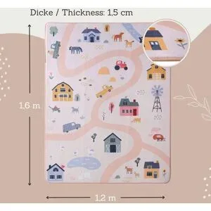 Hakuna Matte, Kinderteppich mit Memory-Schaum 120x160