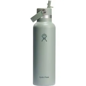 Trinkflasche mit Strohhalm 621ml