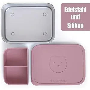 Bearfoot, Brotdose aus Edelstahl