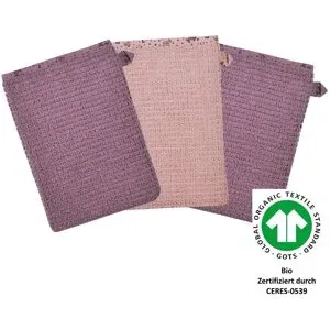 Wörner, 3er-Pack Waschlappen 15x21 cm