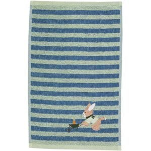Sterntaler, Sterntaler Kinderhandtuch Doppelpack Emmilius mittelblau 50 x 30 cm
