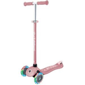 GLOBBER, Scooter Primo Plus mit Leuchtrollen inkl. Helm