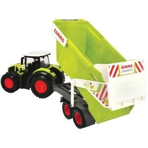 Dickie Toys, Traktor Claas mit Anhänger