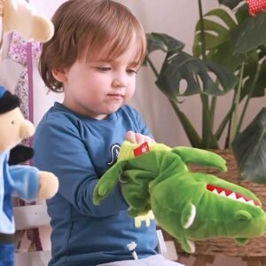 Sigikid, Handspielpuppe Krokodil 24cm