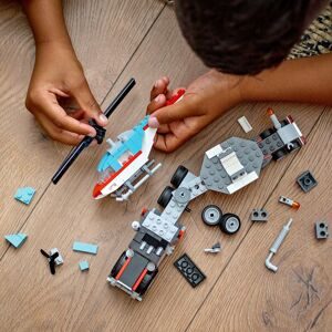 LEGO, 31146 Tieflader mit Hubschrauber Multicolor