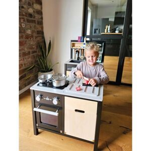 small foot, Kinderküche mit Kücheninsel Industrial