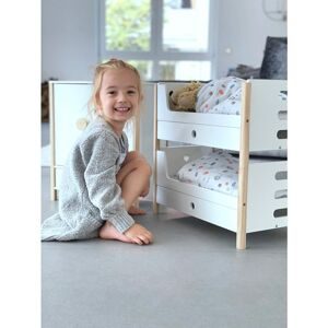 small foot, Puppenhochbett aus Holz Little Button