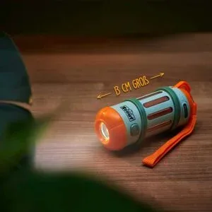 Simba, Scout Taschenlampe 2in1 + Metallkarabiner