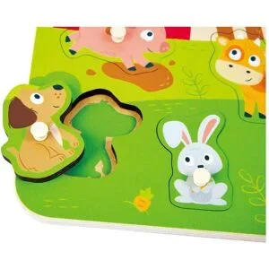 Hape, Steckpuzzle Bauernhof