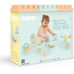 DOLU, Bausteine Set Toddler Play Set 50 tlg.
