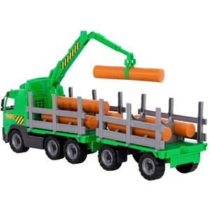 Wader, PowerTruck Holzfrachter mit Anhänger