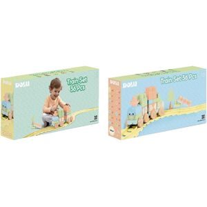DOLU, Zug-Bausteine Set 36 tlg.