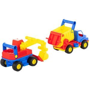Wader, ConsTruck Muldenkipper und Bagger sortiert