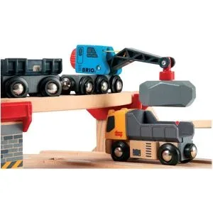 undefined, BRIO Strassen & Schienen Steinverlade Set
