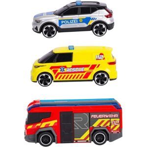 Dickie Toys, Dickie Toys Spiel-Gebäude »S.O.S Station«, mit 3 Spielzeug-Fahrzeugen sowie Licht und Sound