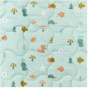 BORNINO HOME, Krabbeldecke Jumbo mit wasserfester Unterseite 140x200 cm