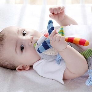 Sigikid, Sigikid - 41274 Schnuffeltuch Hase Ringeldingel Mädchen und Jungen Babyspielzeug empfohlen ab Geburt mehrfarbig, One Size