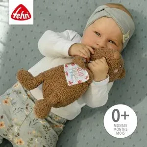 Fehn, Kuscheltier Bär Fred Hello little One 28cm