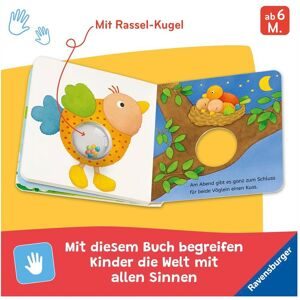 Ravensburger, Pappbilderbuch Meine bunten Ri-Ra-Rasseltiere