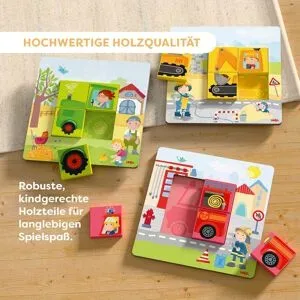 Haba, Legespiel Fahrzeuge