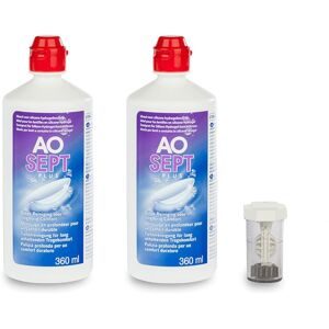 AO Sept Plus, AOSEPT PLUS - 2 x 360ml + Behälter