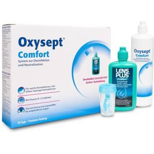 Oxysept Comfort, Oxysept Comfort B12 3x300ml + 90 Tabletten + 120ml Lens Plus | Pflegemittel