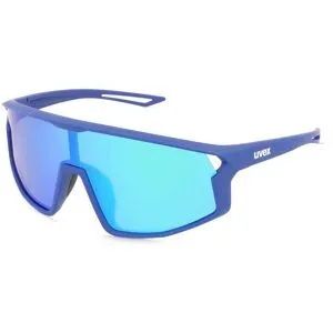 Uvex Sports S533076 skyryse jr. Kinder-Sonnenbrille Vollrand Monoscheibe Kunststoff-Gestell, Blau