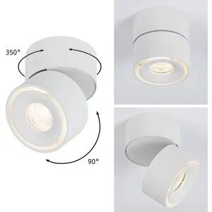 Paulmann, Paulmann 93373 Spircle LED-Aufbauleuchte LED LED fest eingebaut 8 W Weiß