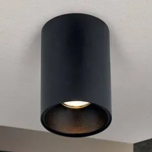 LIVIQUE, Deckenlampe Starlight Schwarz Aluminium 9.6 cm 14 cm - Deckenlampe