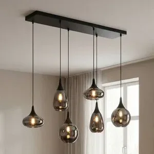 CONFORAMA, Hängelampe GRACE 93.8x150cm 40W schwarz