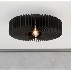 Eglo, Eglo Deckenlampe Palombaia Schwarz Stahl 17.5 cm - Deckenlampe