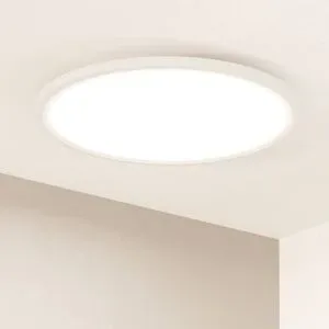 LIVIQUE, Deckenlampe Sarsina-Z Weiss 5800 lm Dimmbar B 60 cm