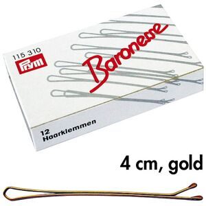 Baronesse, Baronesse Klemmen 120er Box 4cm gold BA