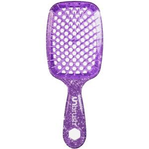 UNbrush, UNbrush Detangling Hair Brush Glitter - Amethyst Detangler 1 ct