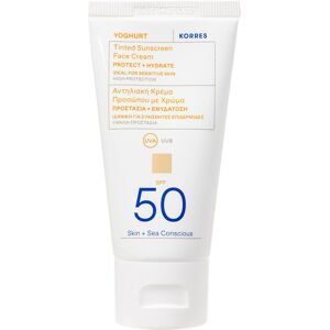 Korres, KORRES YOGHURT Getönte Sonnencreme für das Gesicht SPF50 Sonnencreme 50 ml