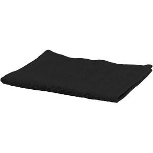 undefined, Le Coiffeur Frottee-Gesichtstuch 30 x 15 cm, schwarz